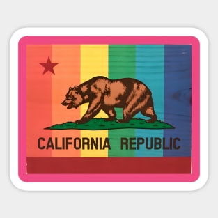 California State Flag Sticker